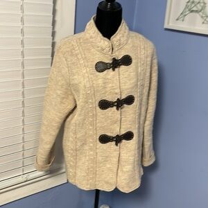 Venario Boiled Wool Cardigan